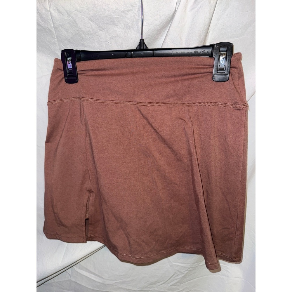 Old Navy Active PowerChill High-Rise Go-Dry Skort with Pocket Mauve Brown Small‎